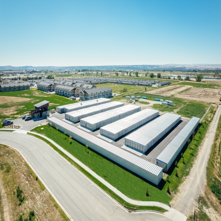 Aerial View of Western Sky Storage