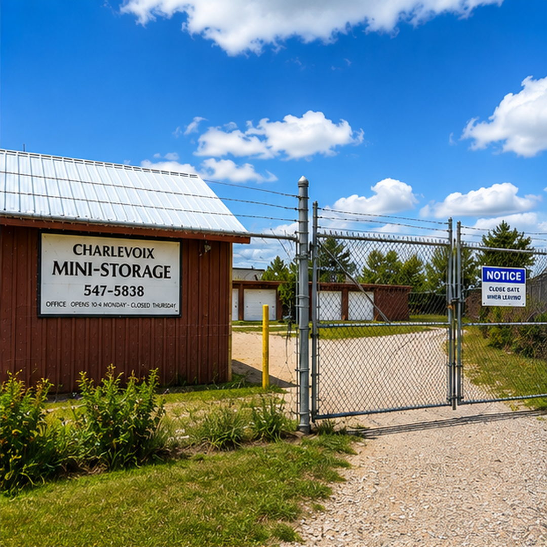 Old Norwood Road storage facility in Charlevoix