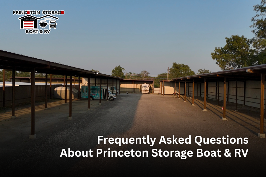FAQs for Princeton Boat & RV Self Storage