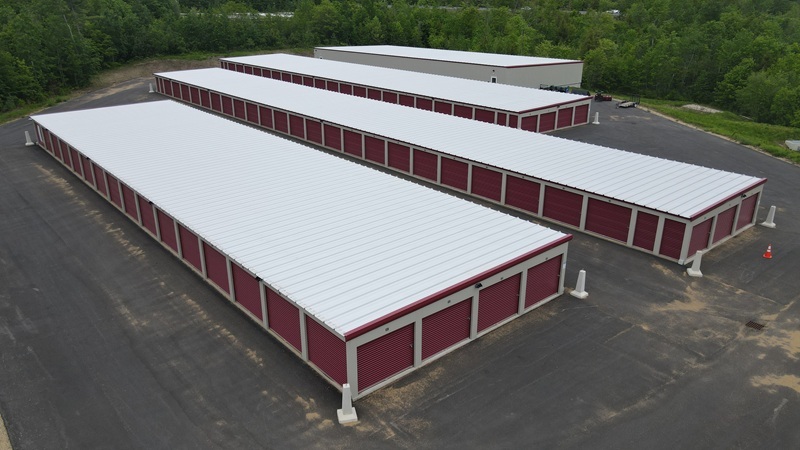 Newer drive up storage units in Pittsfield NH