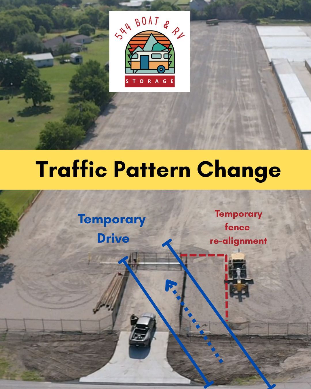 temp access gate plans