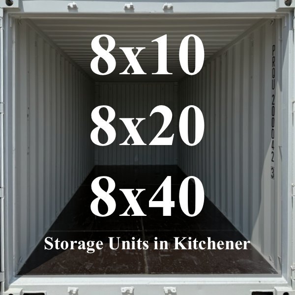Storage unit in Kitchener sizes 8x10, 8x20, and 8x40. Storage unit in Kitchener sizes 8x10, 8x20, and 8x40.