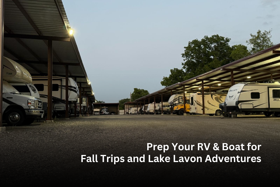Princeton Storage TX Boat & RV Parking Fall Adventures