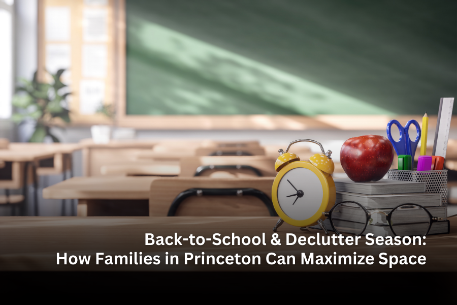 Princeton Storage TX Back to school declutter