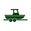 Boat on Trailer Icon