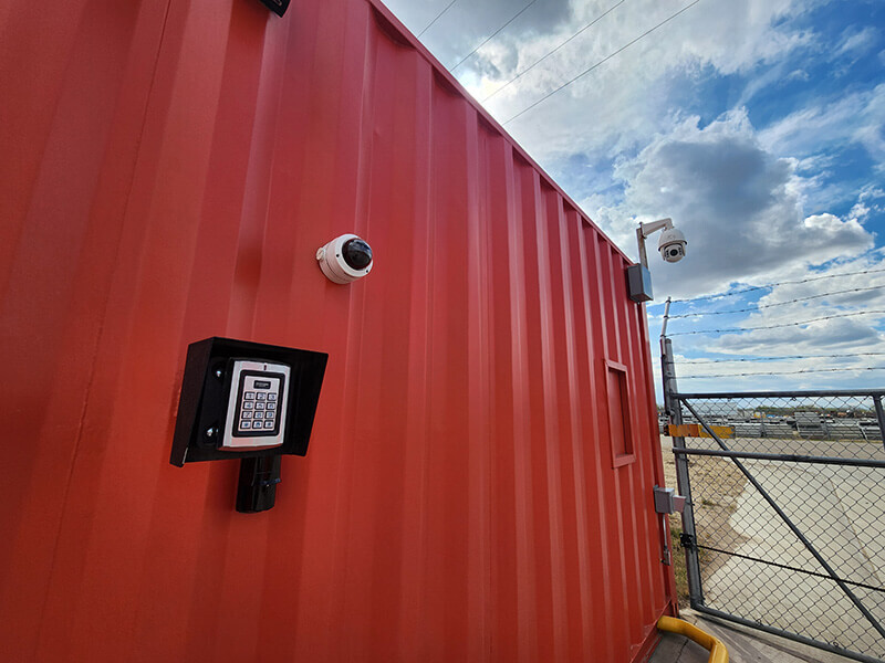 Our facility is equipped with 24-7 motion sensor surveillance