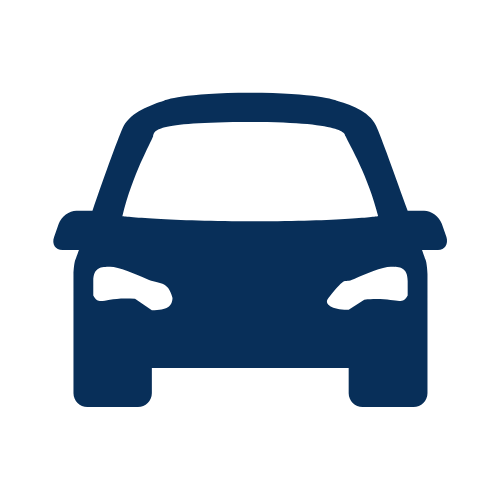 Vehicle icon for vehicle storage