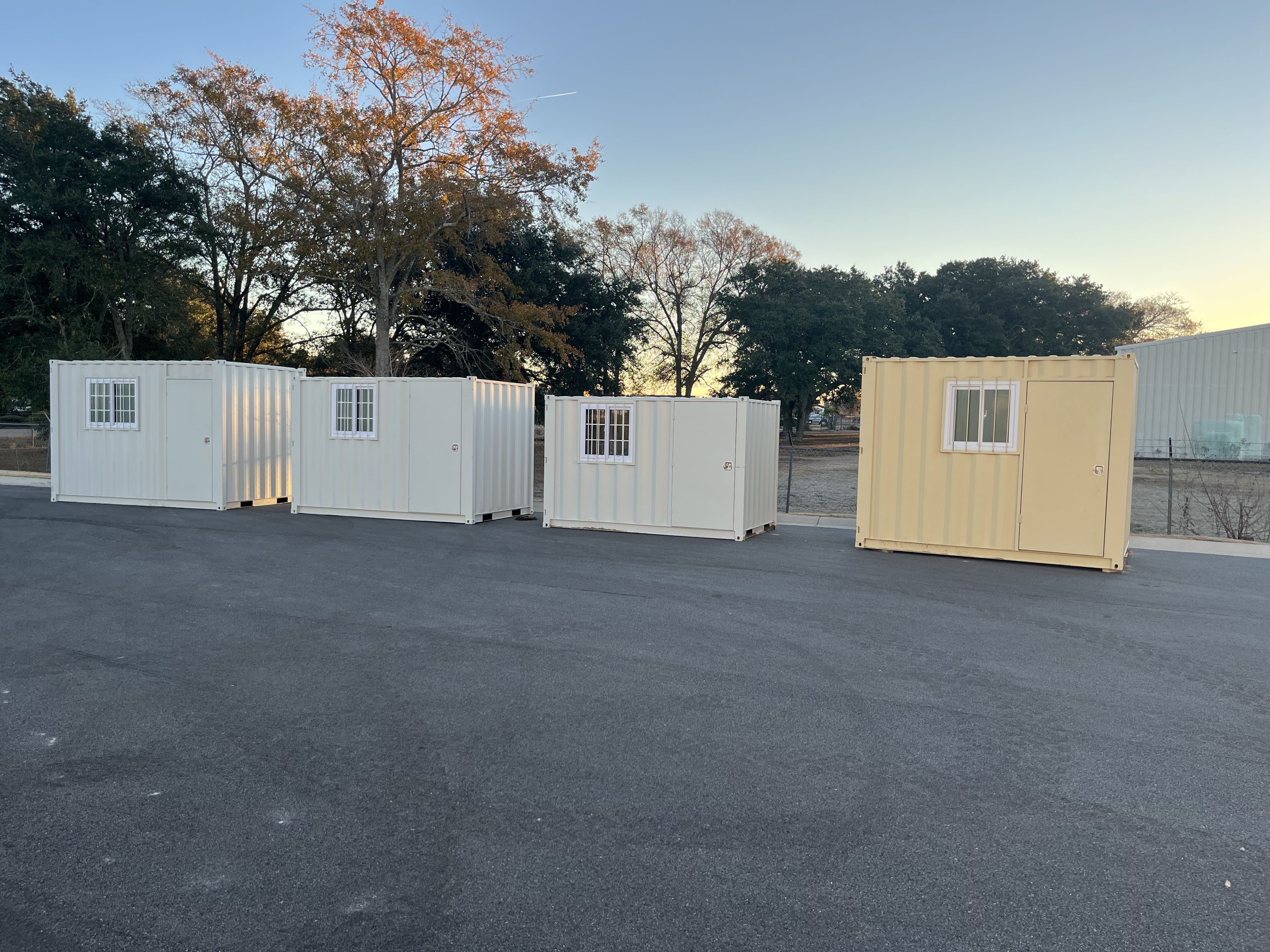 Jobsite office containers