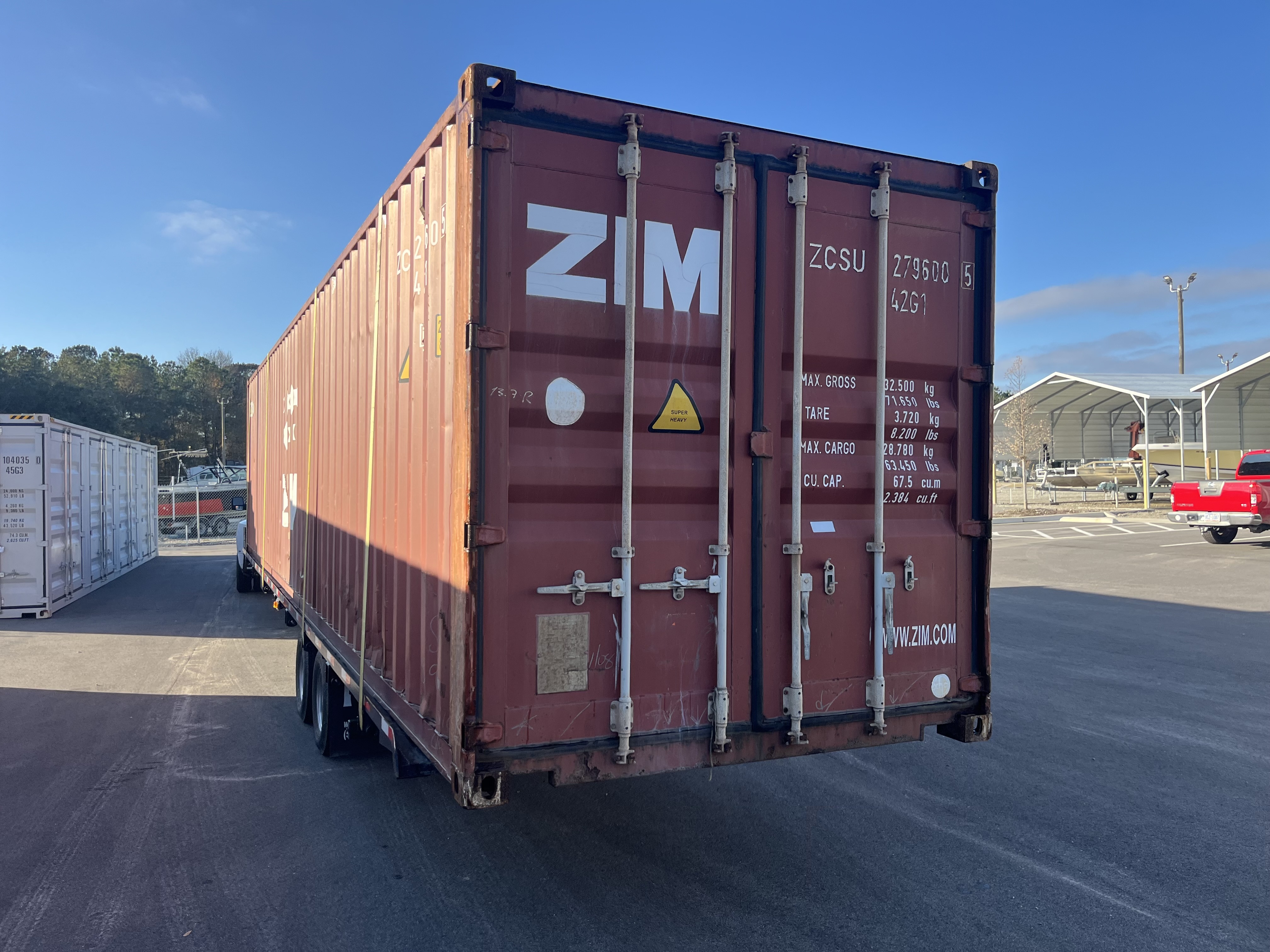 Shipping Container Delivery Available