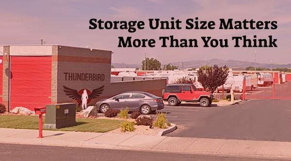Red storage facility in cedar city utah
