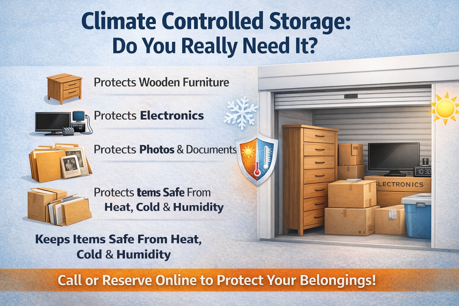 Eldridge, IA Climate Controlled - Is it worth it?