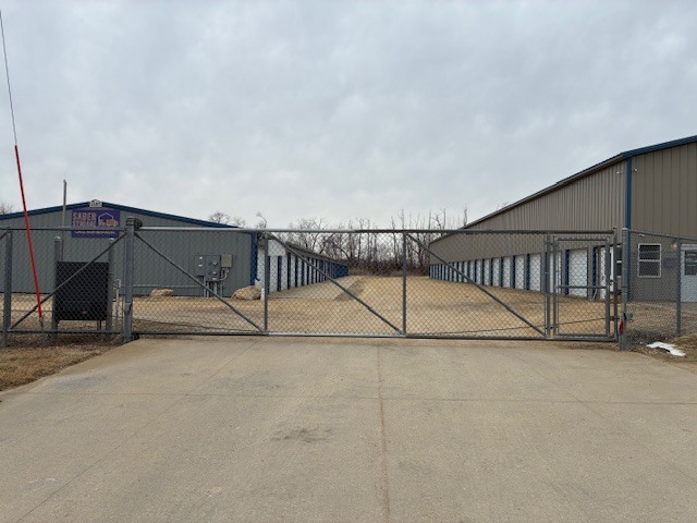 Secure Gate Access at our DeWitt, Iowa Storage Facility Secure Gate Access at our DeWitt, Iowa Storage Facility