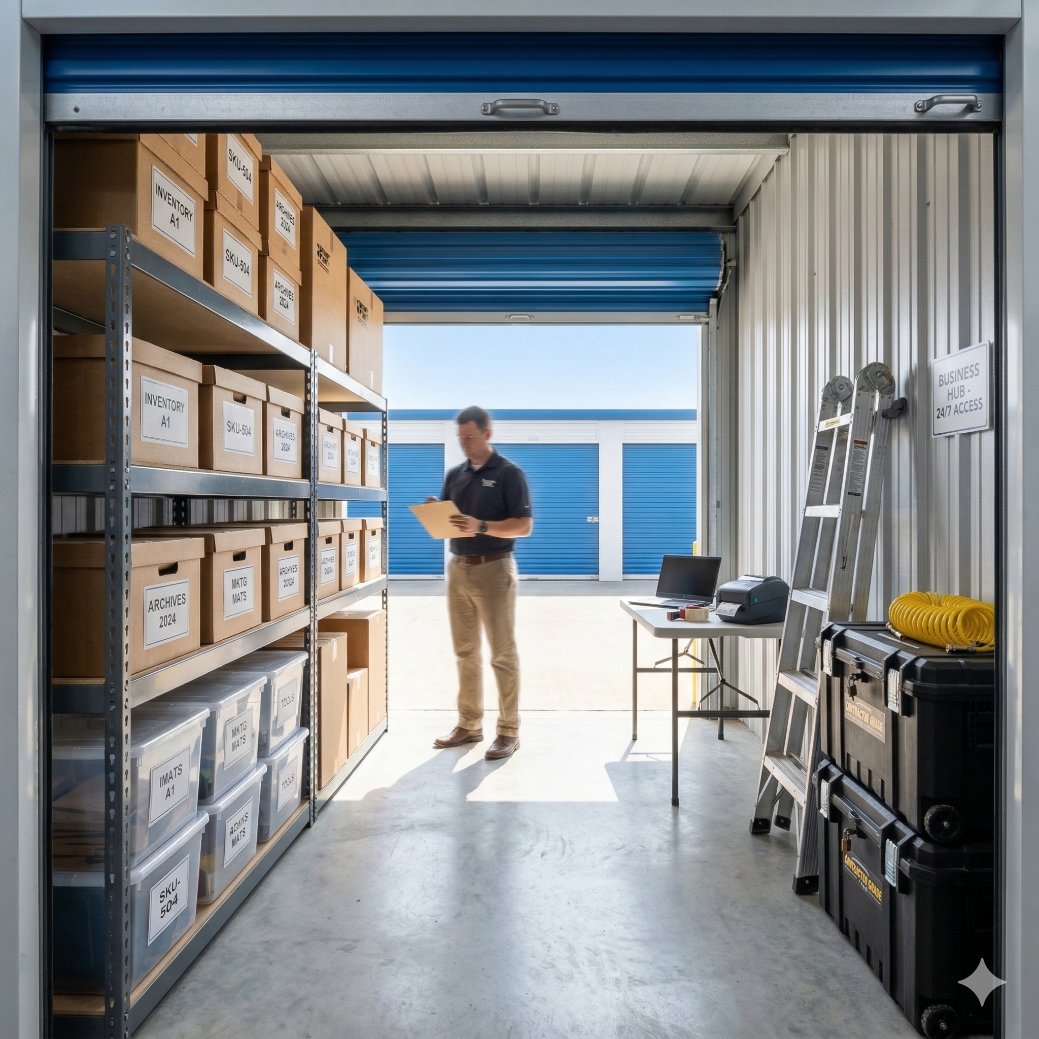 Professional business inventory storage in Buckner, MO. Professional business inventory storage in Buckner, MO.