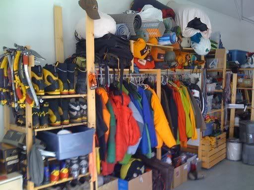 Safely storing your outdoor gear and seasonal equipment
