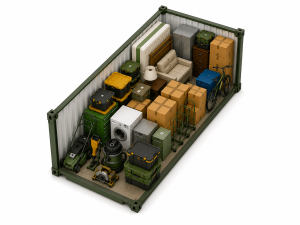 20 foot storage unit example