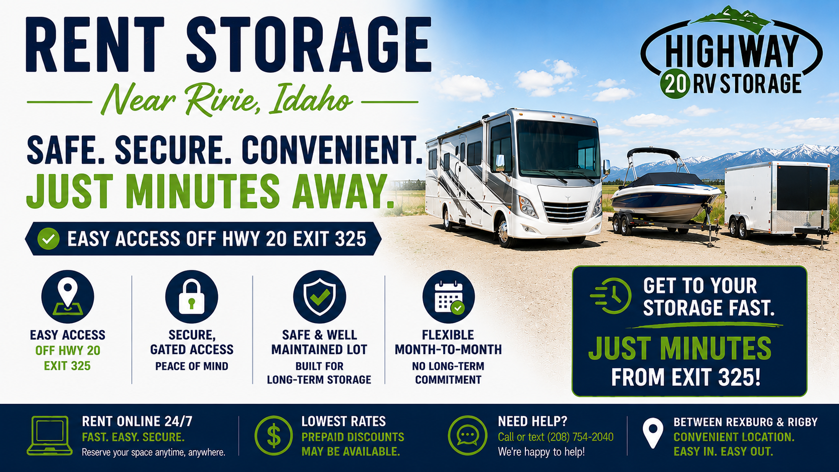 RV Boat Storage Near Ririe RV Boat Storage Near Ririe