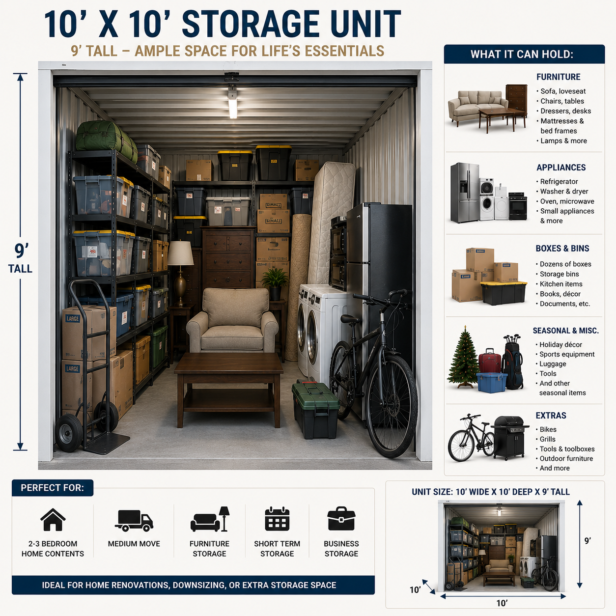 Description and Image of a 10x10