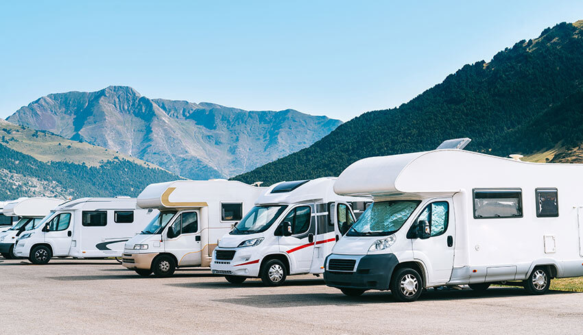 RVs Parked RVs Parked