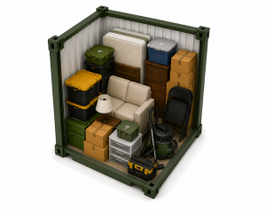 10x8 storage unit example