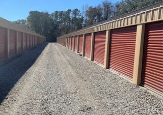 Drive-up storage units at South Georgia Storage