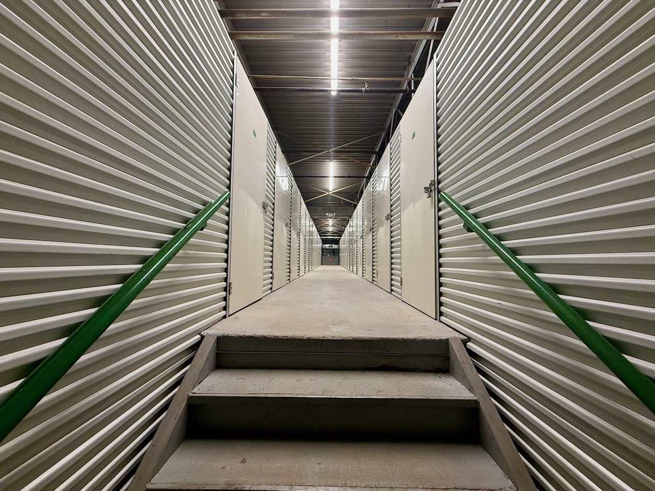 Indoor storage units at Southbury Self Storage near Woodbury CT