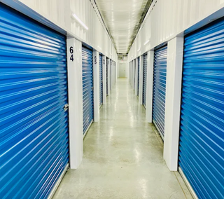Climate-controlled storage units at Saving Space Storage, 9970 AL-157 in Vinemont, AL.
