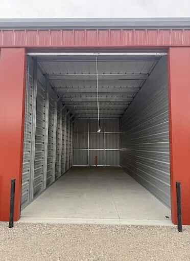 An empty RV storage unit in Pocatello An empty RV storage unit in Pocatello