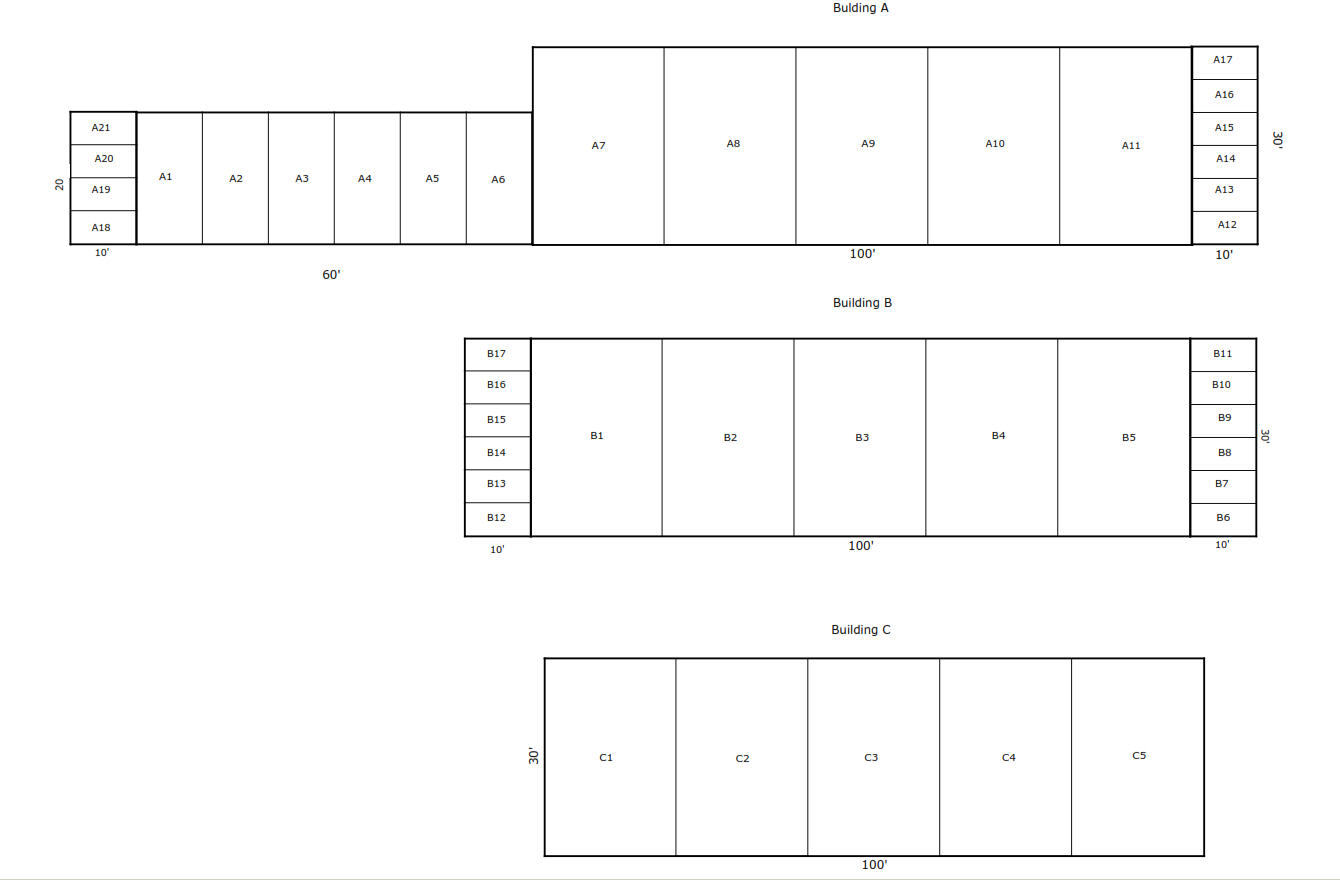 Facility map of Laramie Storage