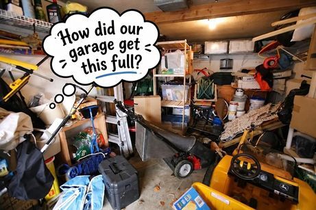 Garage Cluttered? Need room for your car?