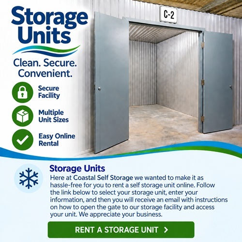Clean Secure Convenient Storage Units 750
