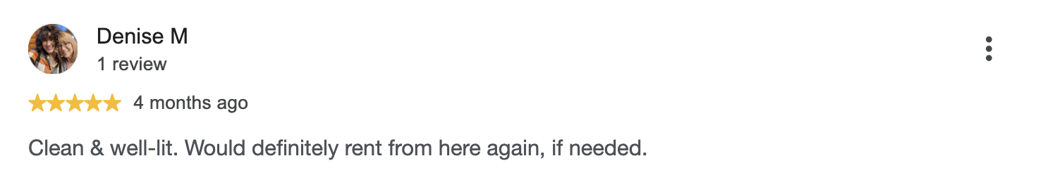 5-star customer review of Hastings Mini Storage in Hastings, MN