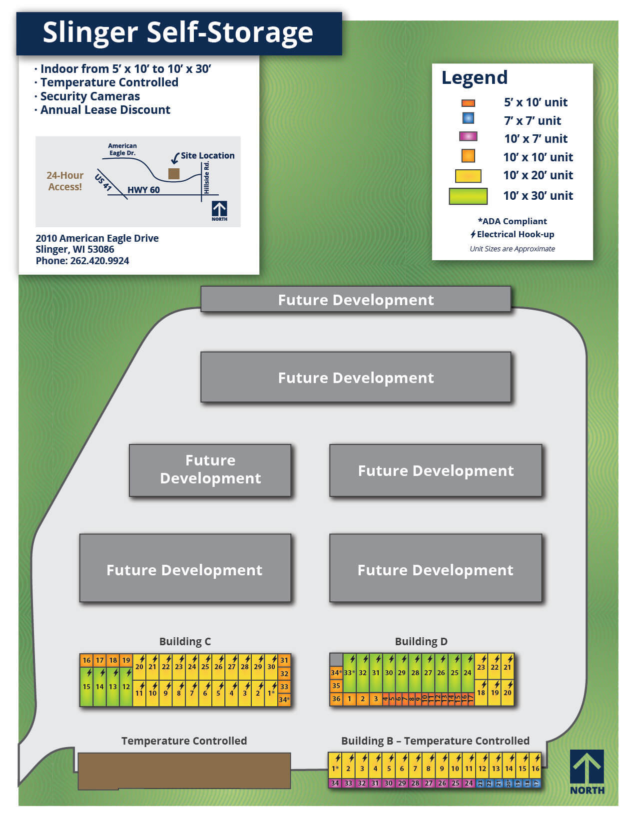 My Choice SelfStorage Self Storage in Slinger, Wisconsin