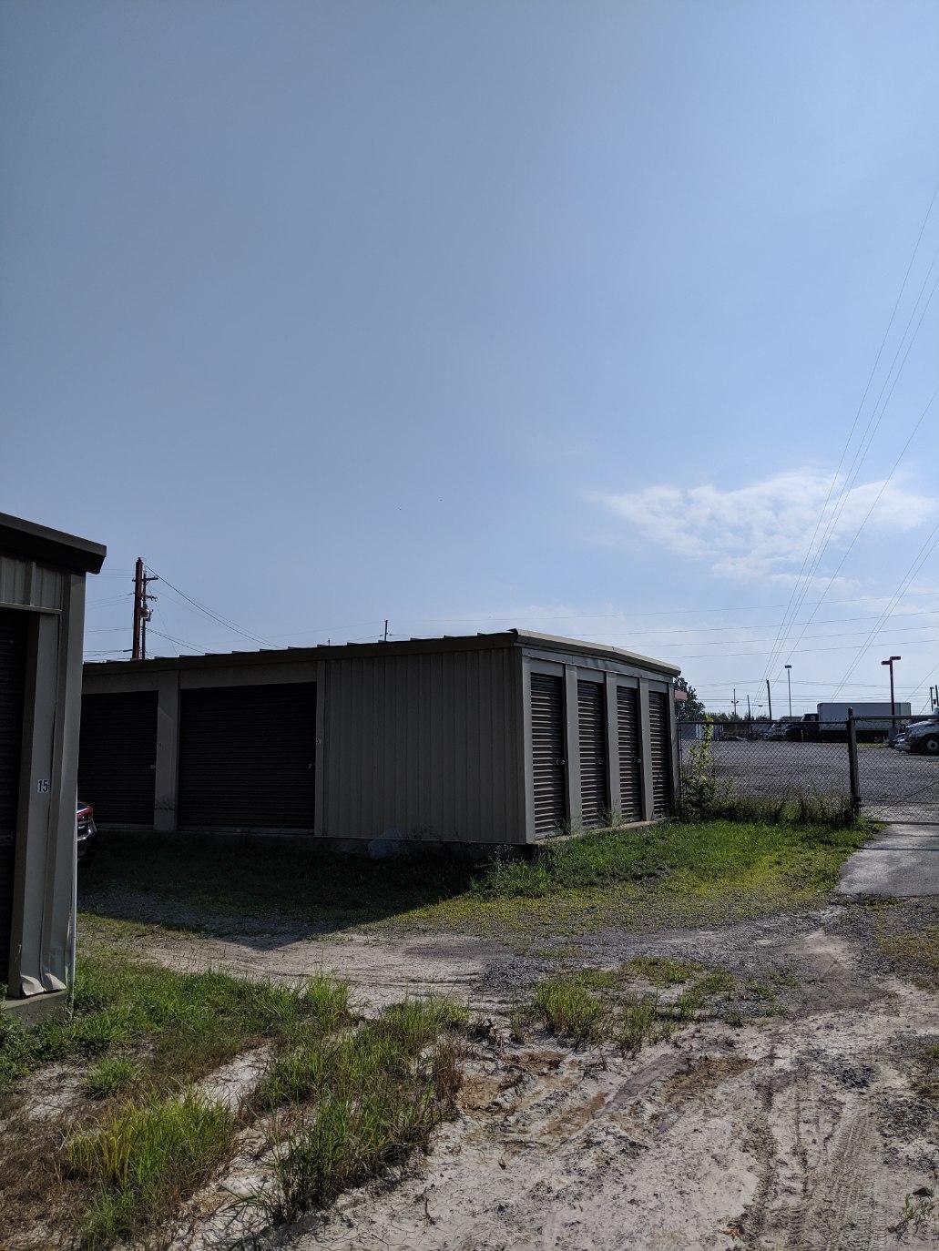 Far View Of Storage Buildings