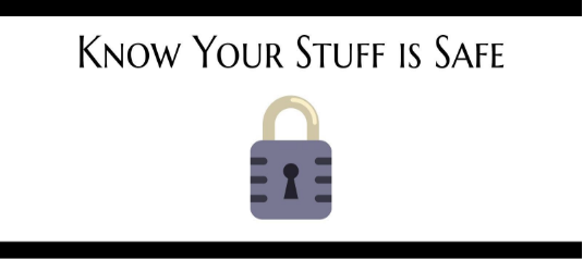 lock picture for Know Your Stuff is Safe blog post 