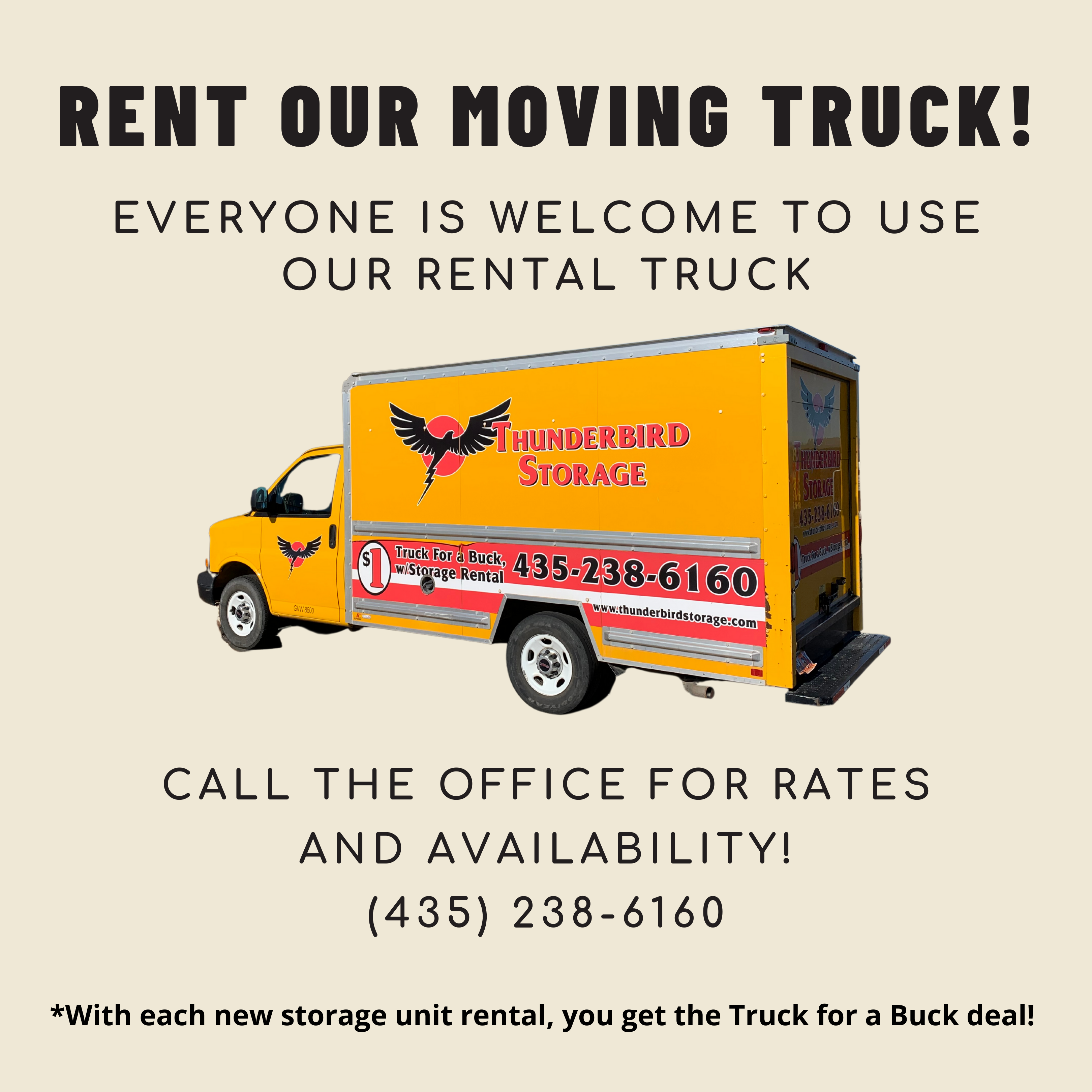 Thunderbird Storage Storage Facility In Cedar City Ut