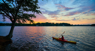 Sunsets at Travis RV Parks